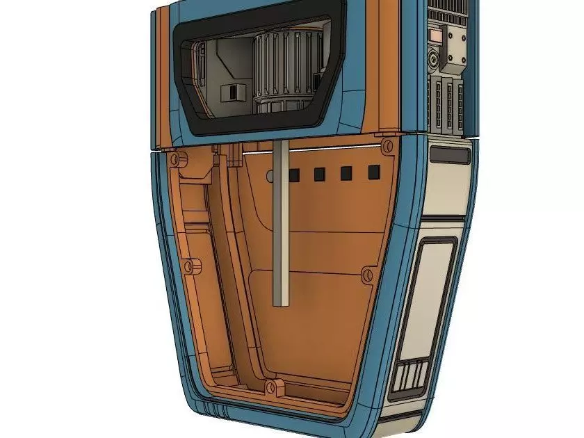 Pip Droid and Head Docking Station from Star Wars The Acolyte 3D print model_7