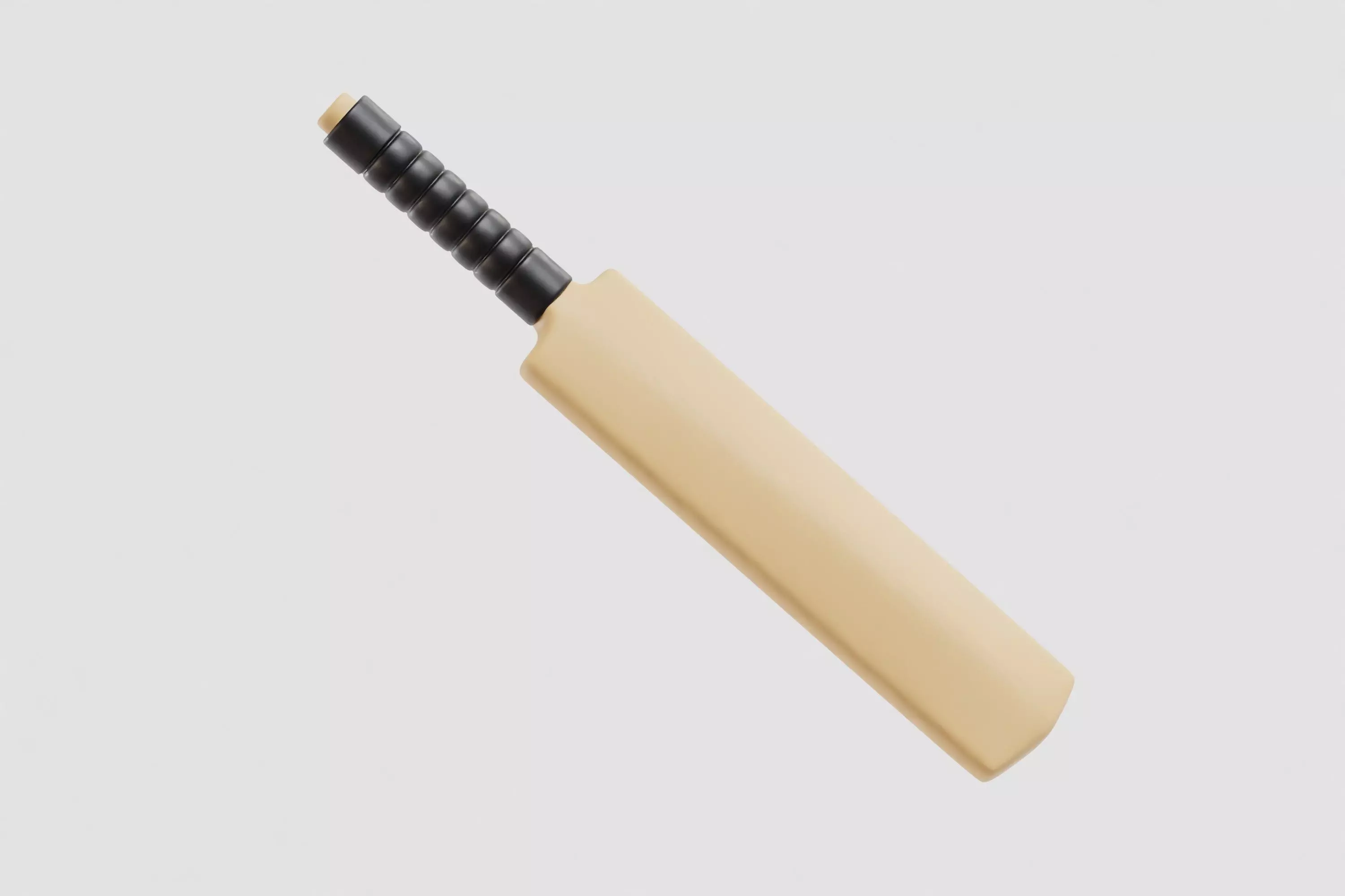 Cricket bat Low-poly 3D model