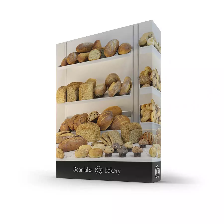 Scanlabz Collection Bakery 3D model_0