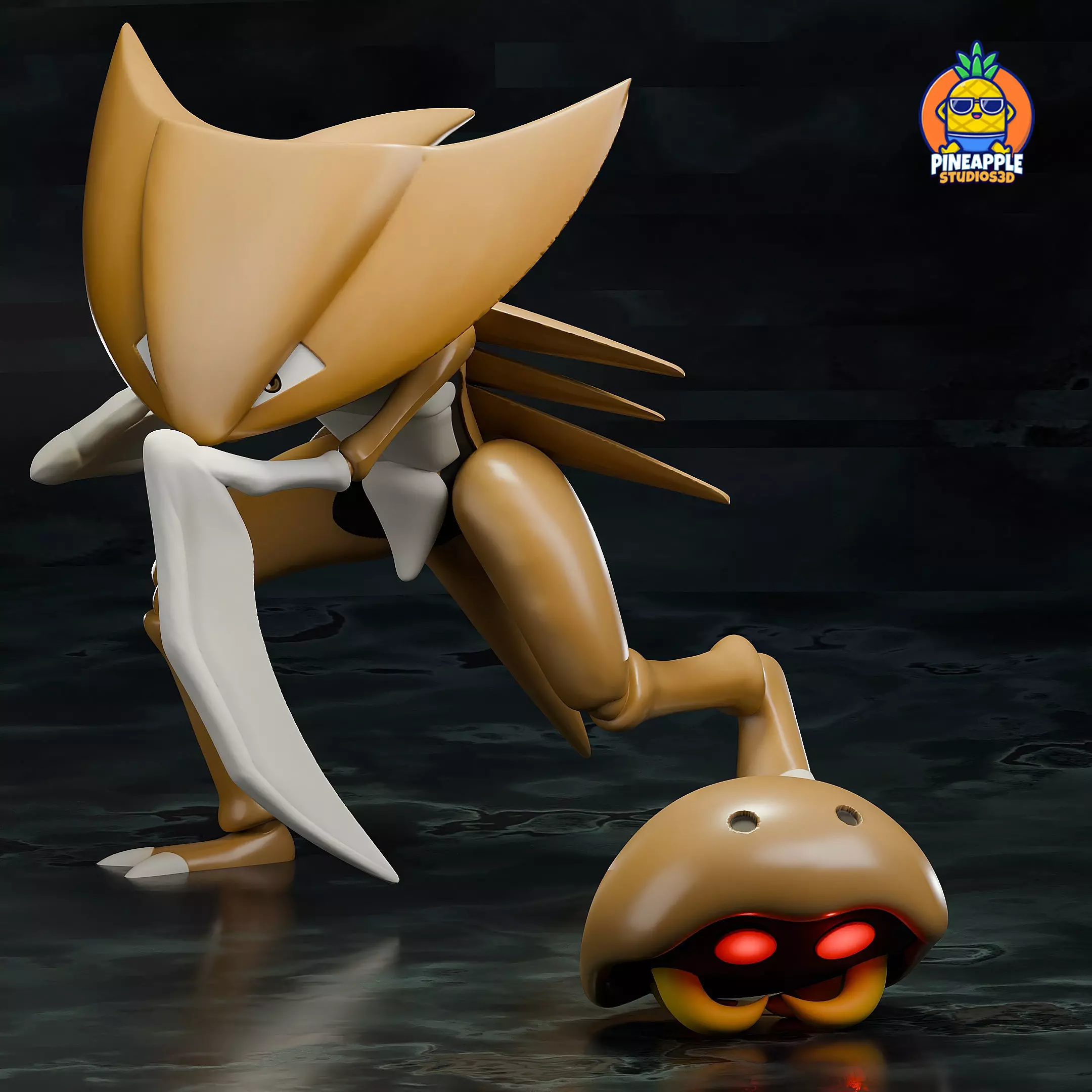 fossil pack  kabuto kabutops omanyte and omastar 3D print model_1