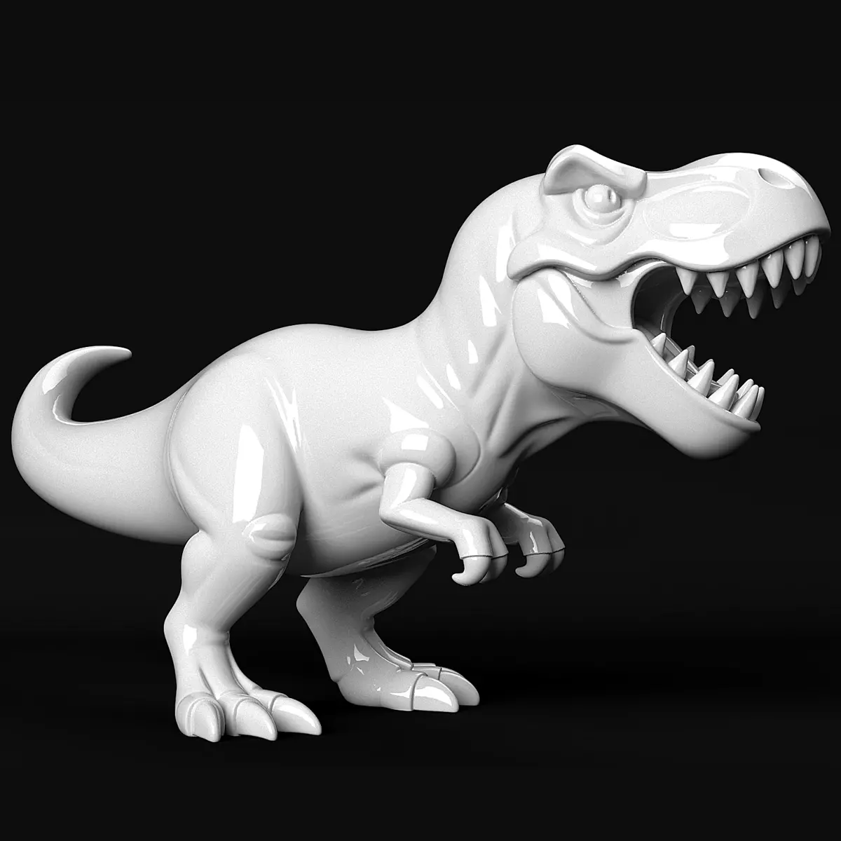 T-Rex Sculpture 3D print model_0