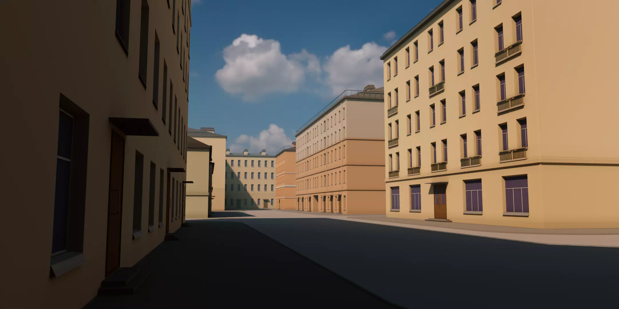 St-Petersburg Legacy vol 01 - Mid-Poly Classic Architecture Pack Low-poly 3D model_9