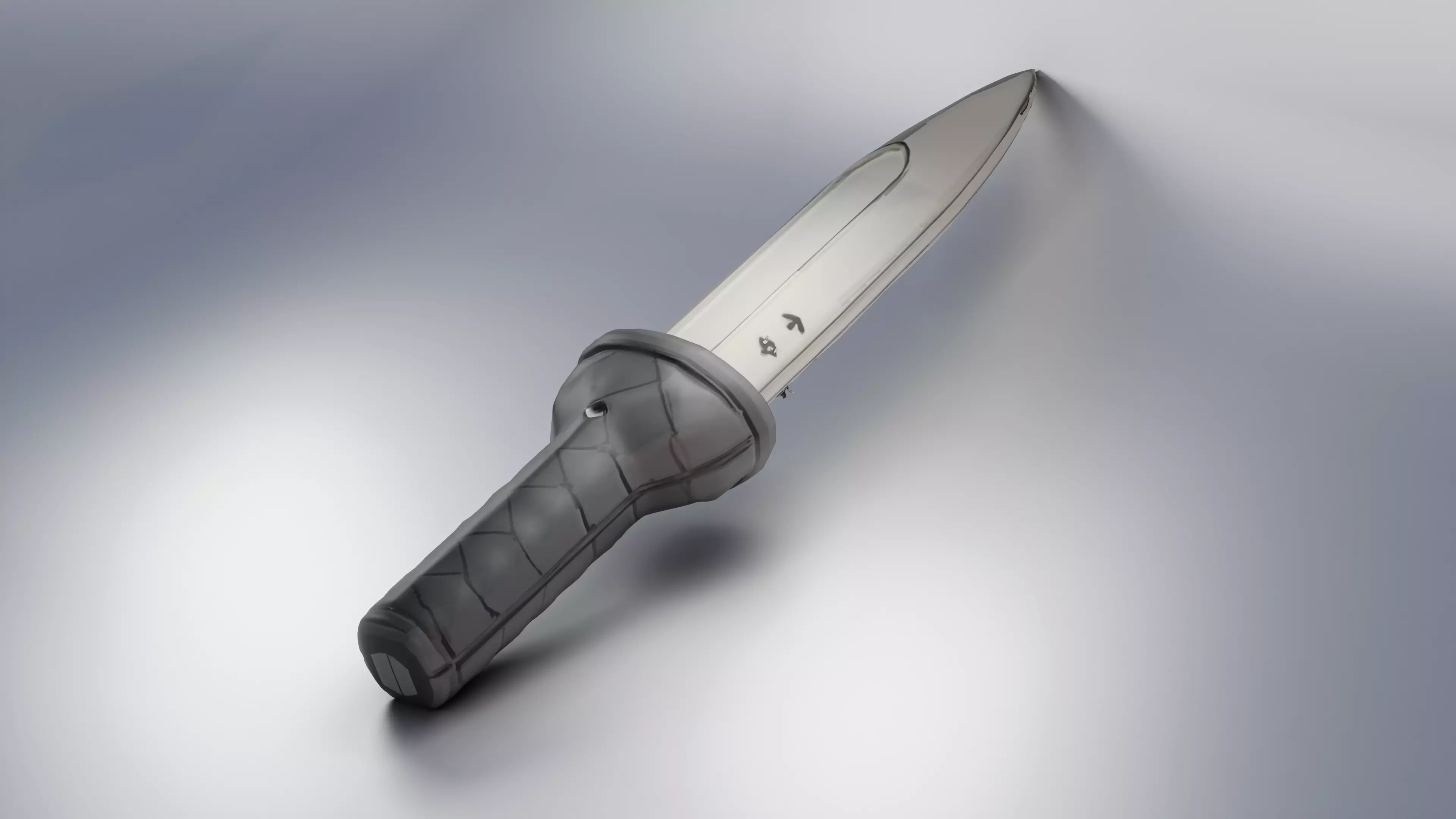 Vinland Saga Dagger 3D model_0