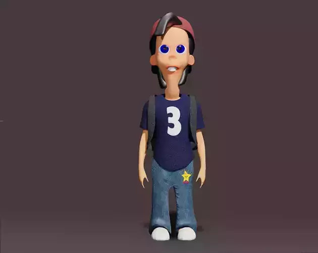3D CHARACTER MODEL 1