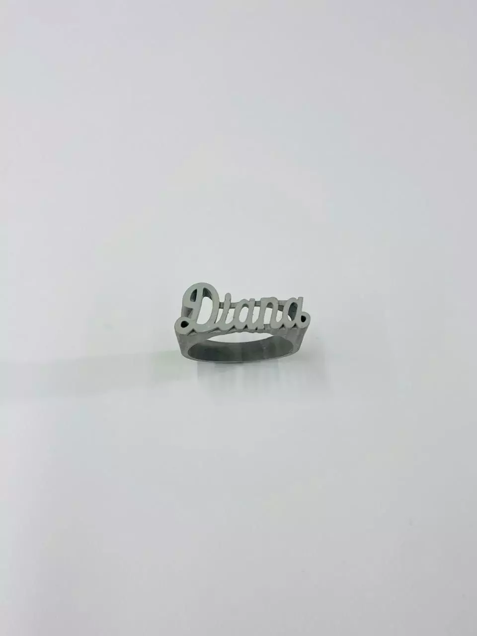 Anillo Nombre Diana 3D print model_9
