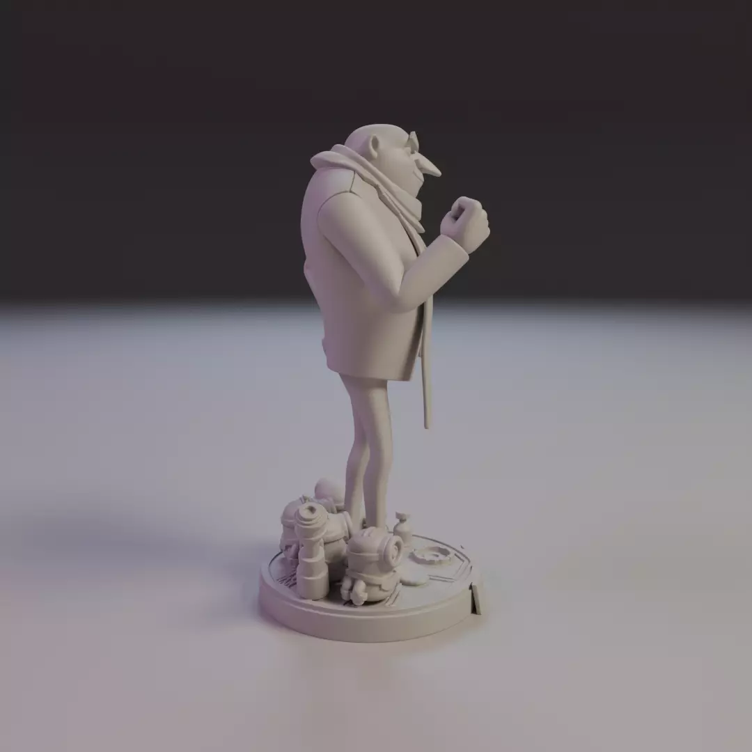 Gru Despicable Me 3D print model_2