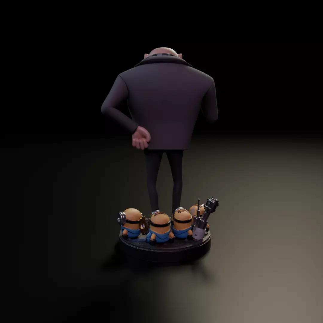 Gru Despicable Me 3D print model_5