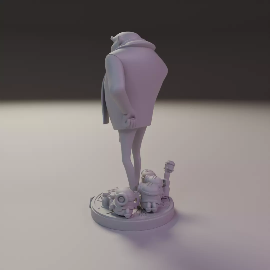 Gru Despicable Me 3D print model_8