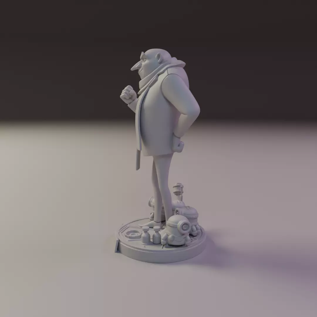 Gru Despicable Me 3D print model_4