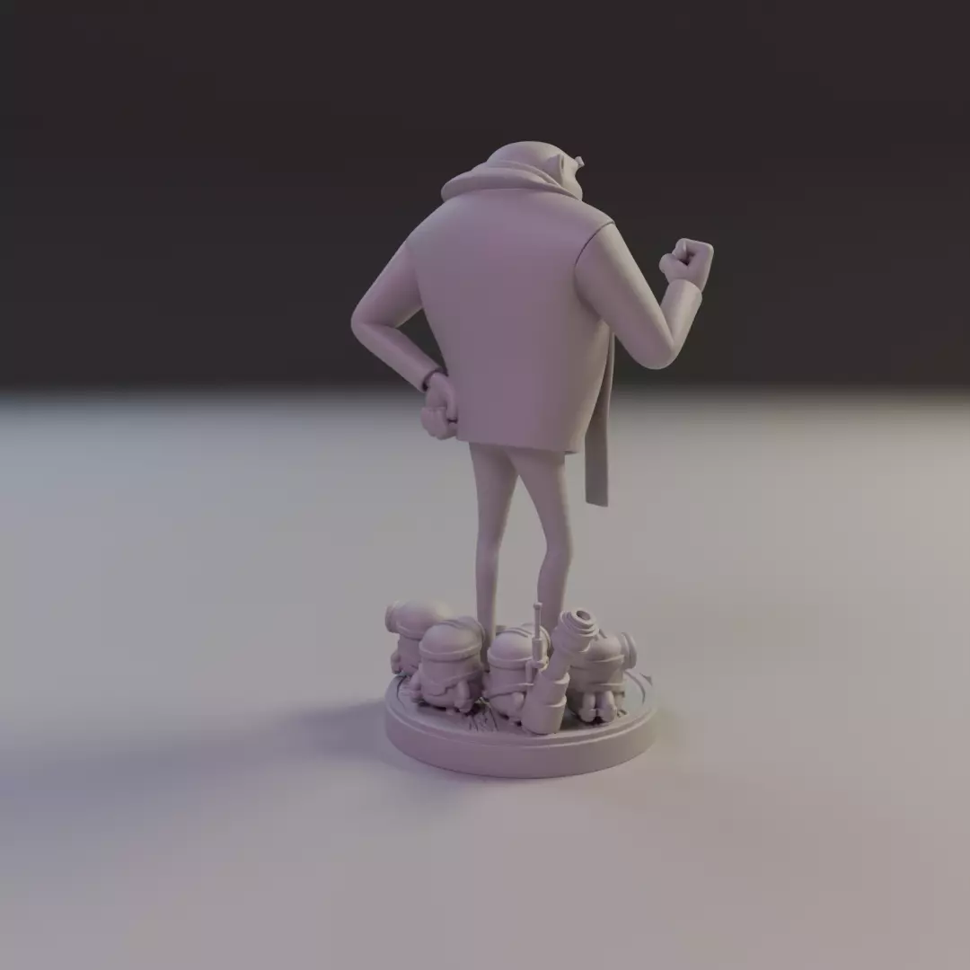 Gru Despicable Me 3D print model_14