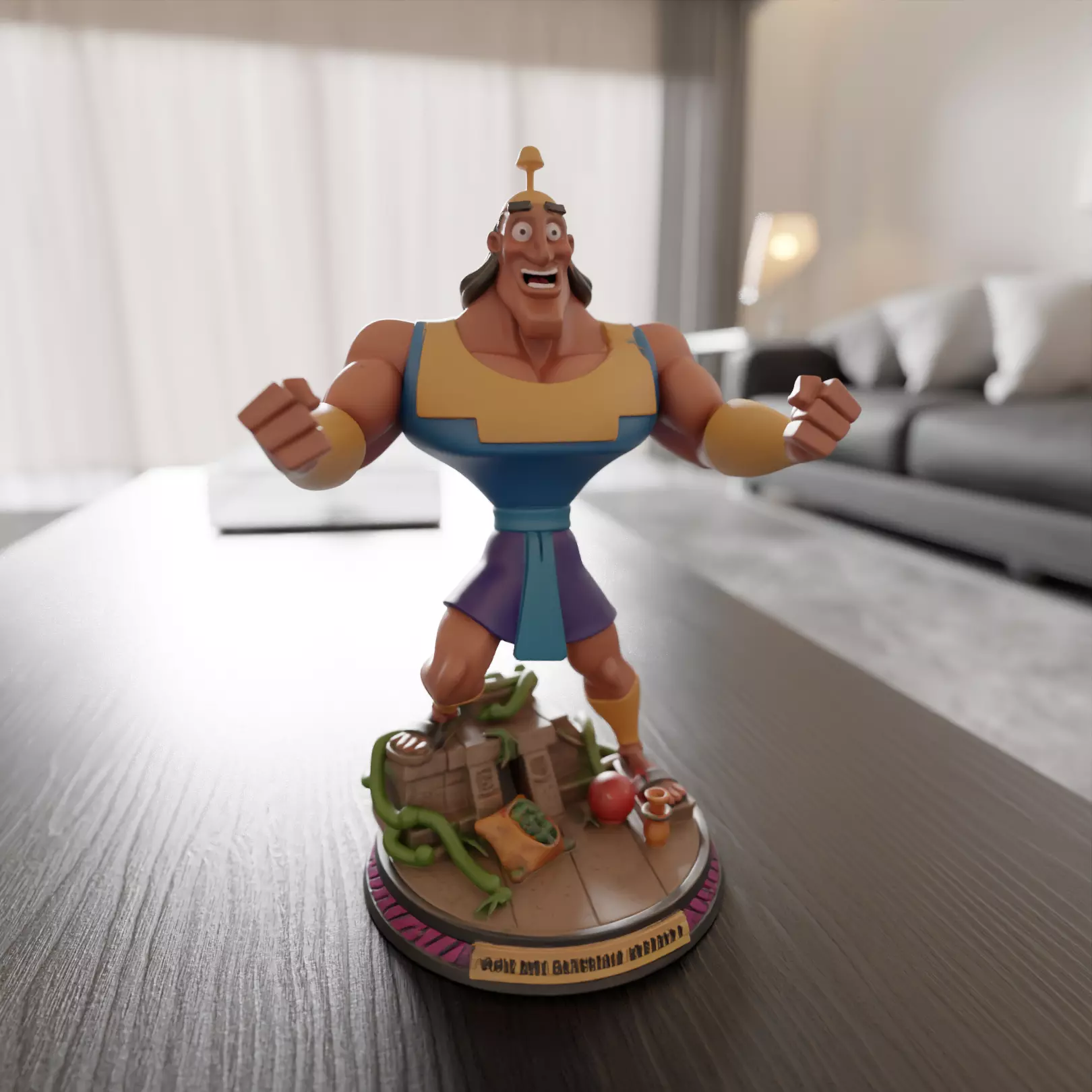 Kronk 3D print model_0