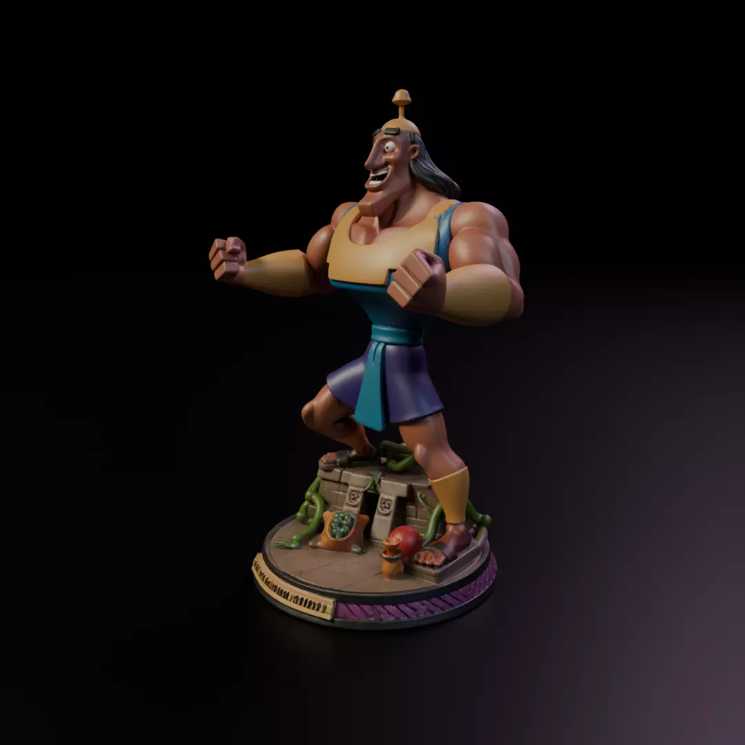 Kronk 3D print model_10