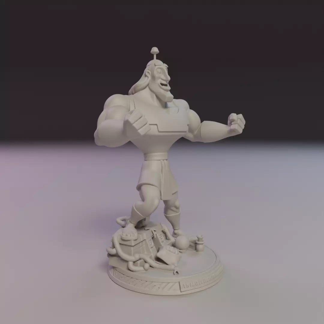 Kronk 3D print model_11