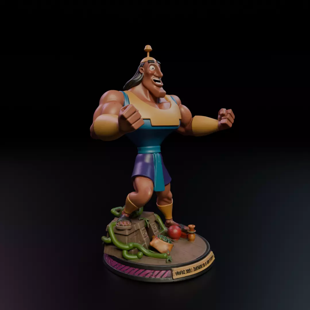 Kronk 3D print model_12