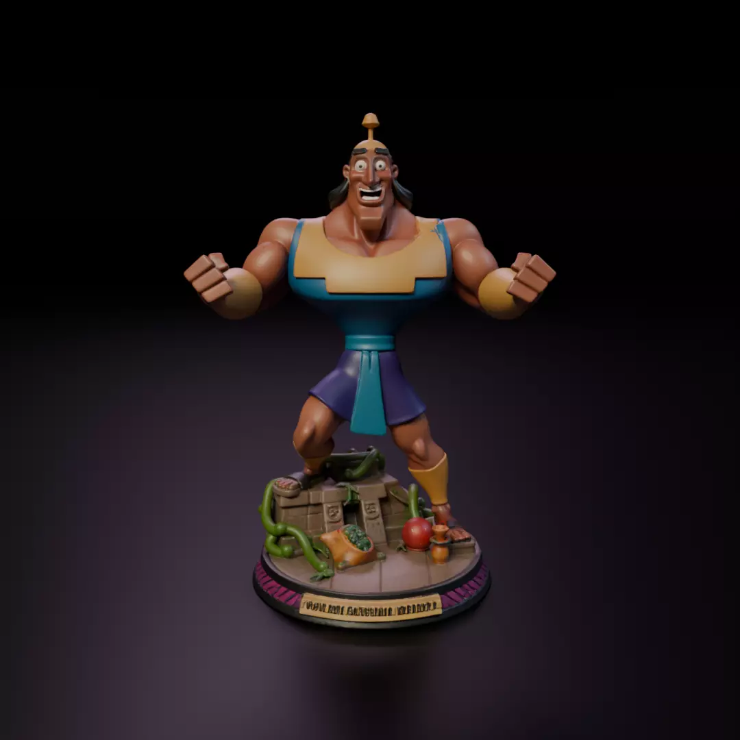 Kronk 3D print model_16