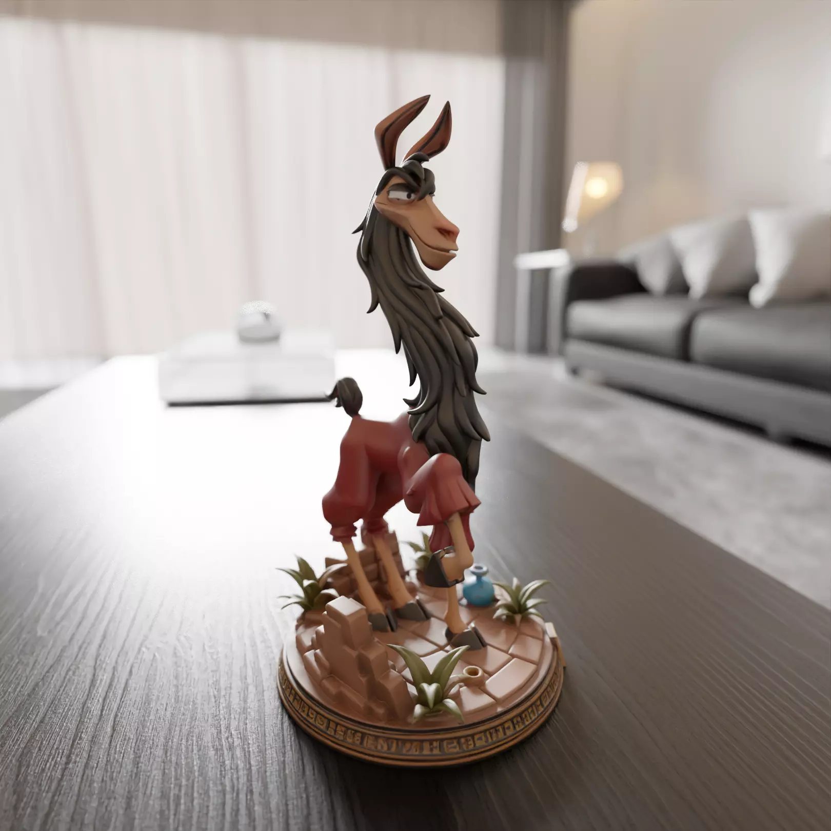 Kuzco  3D print model_0