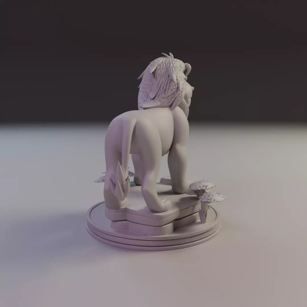 Mufasa 3D print model_13