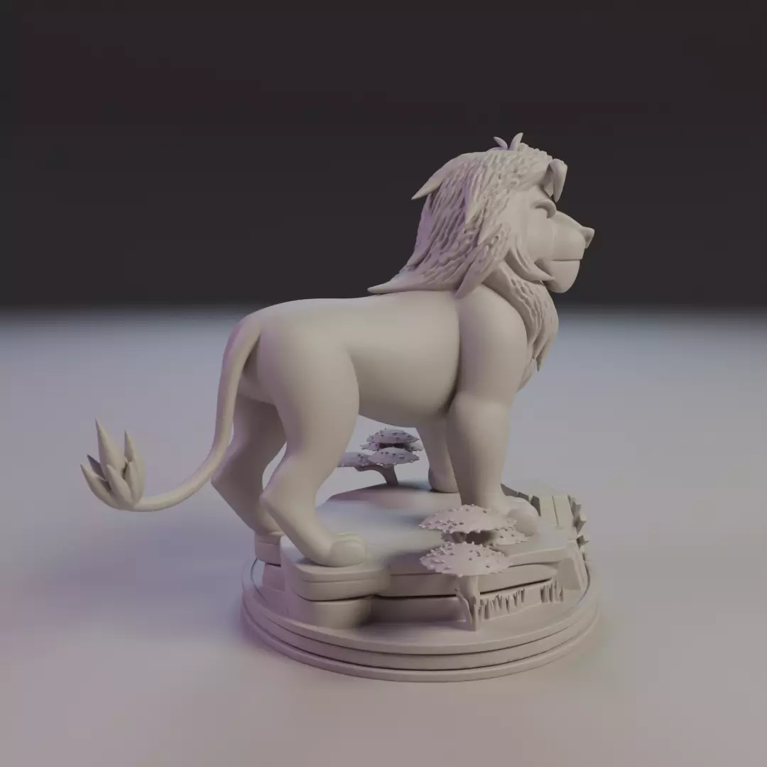 Mufasa 3D print model_1