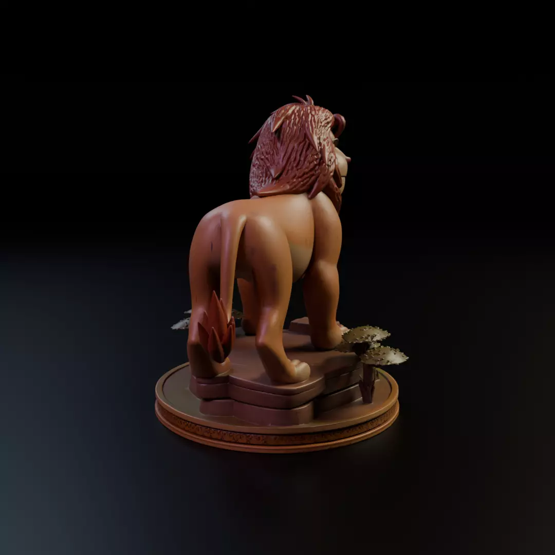 Mufasa 3D print model_14