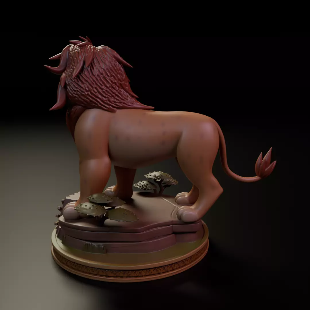 Mufasa 3D print model_8