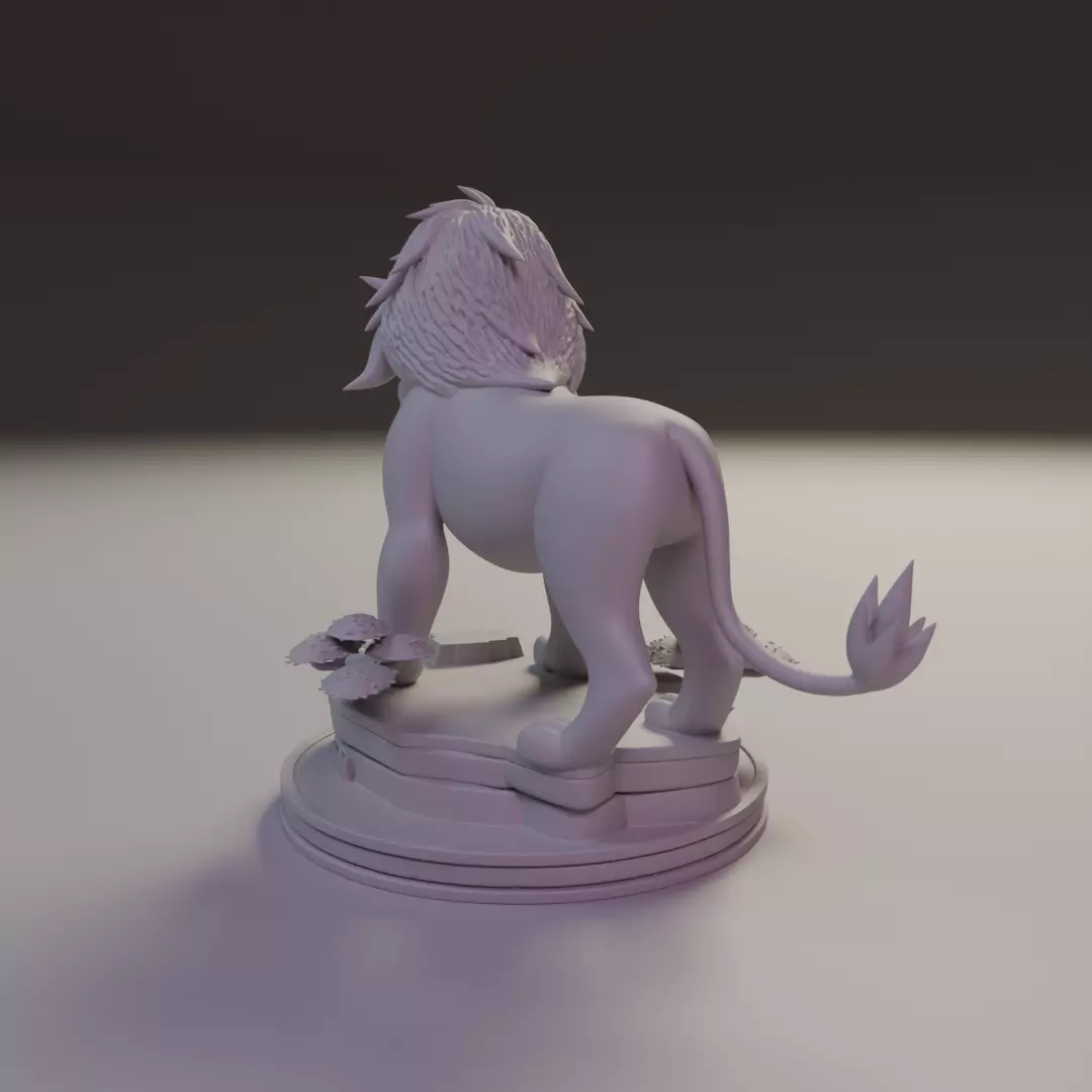Mufasa 3D print model_5