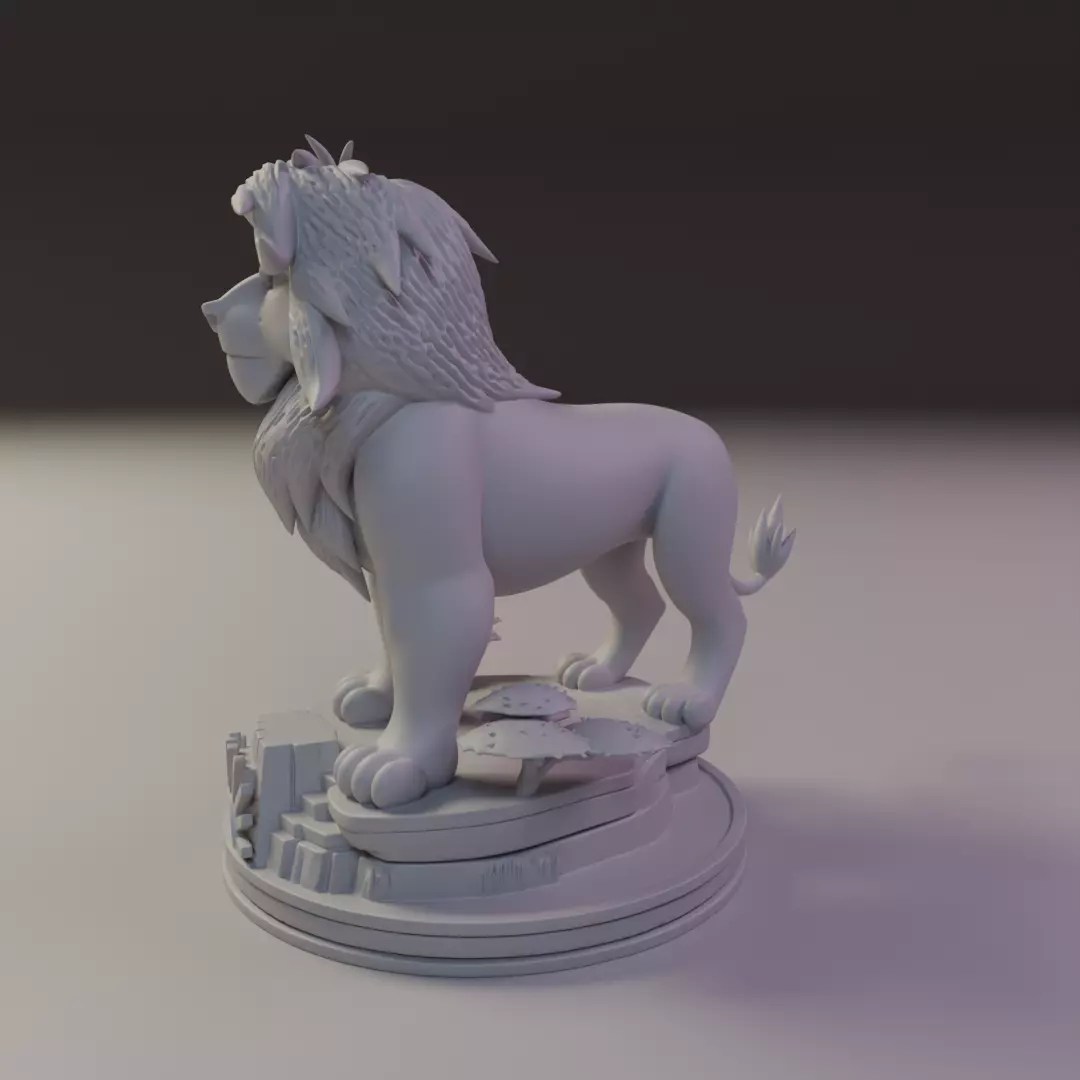 Mufasa 3D print model_3