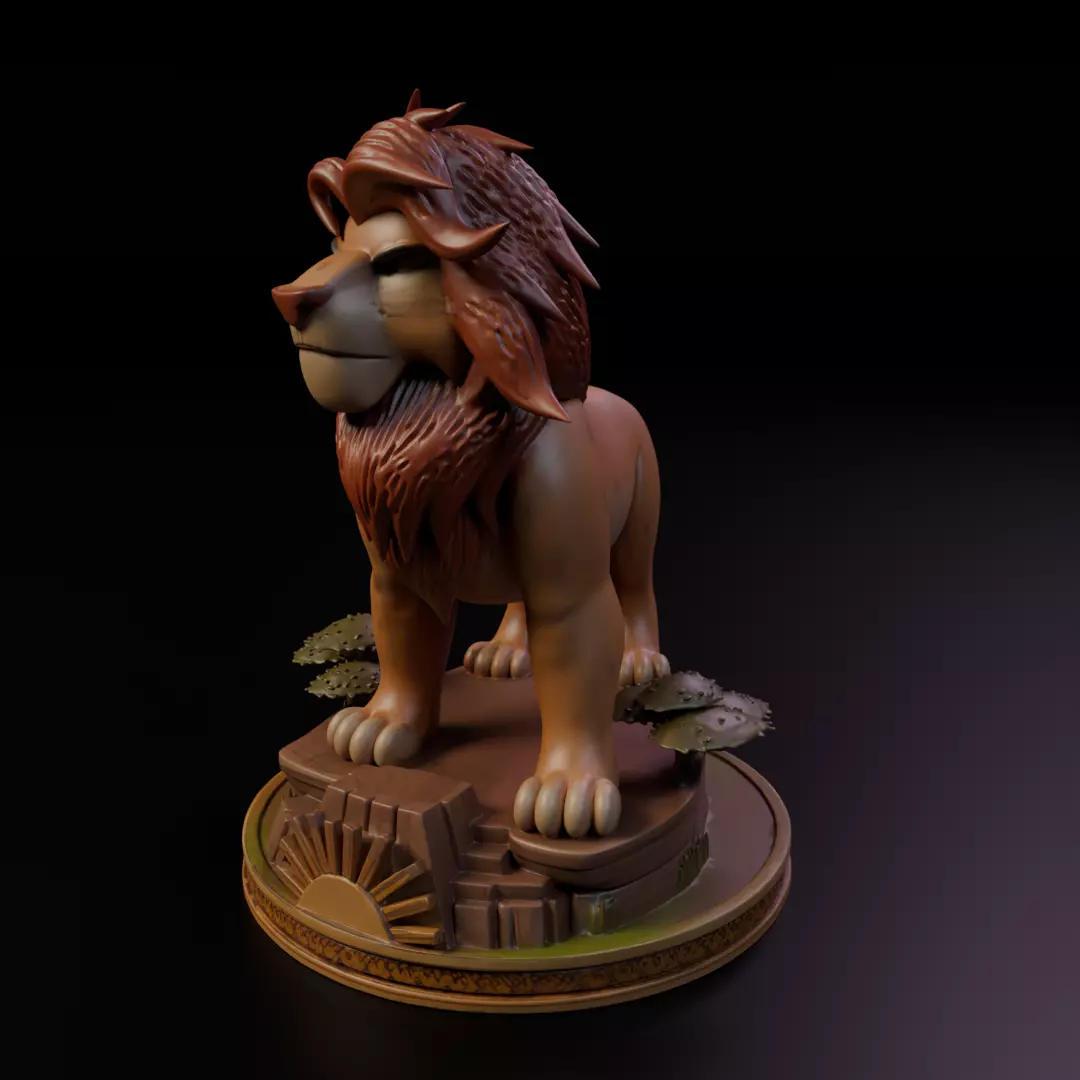 Mufasa 3D print model_10