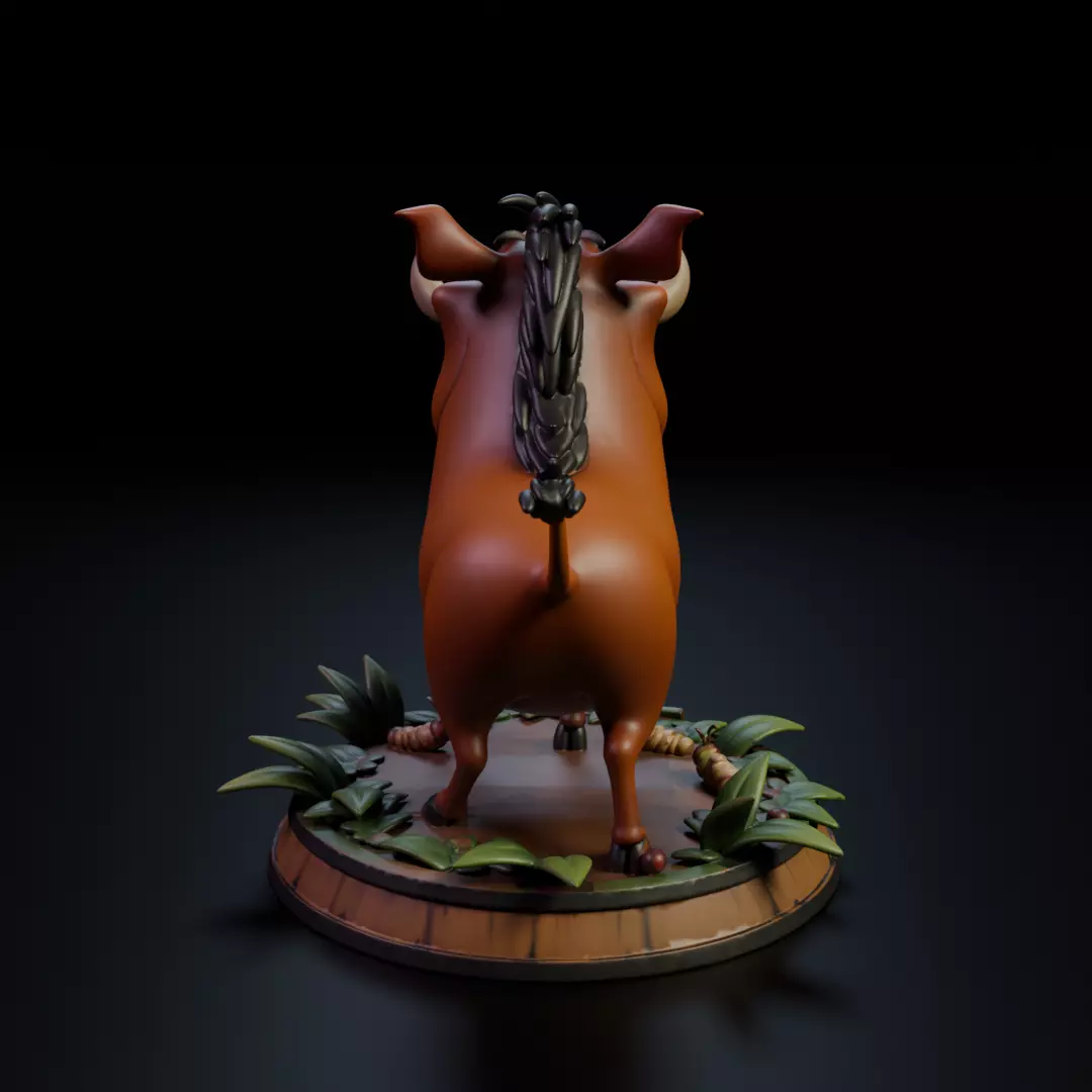Pumbaa 3D print model_1