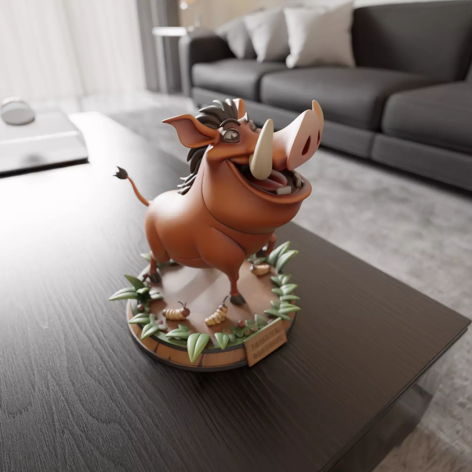 Pumbaa 3D print model_0