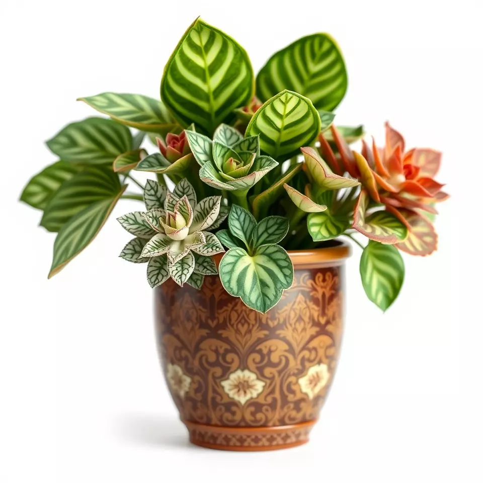 Decorative Potted Plant model pack Low-poly 3D model_2