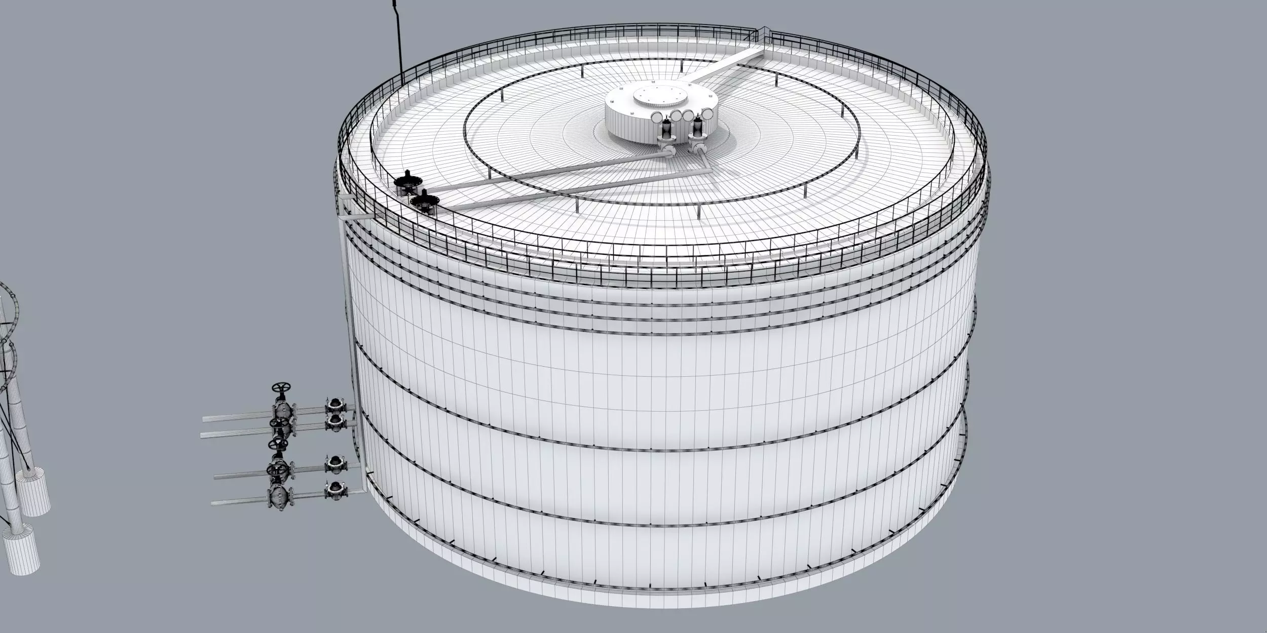 oil tanks 3D model_12