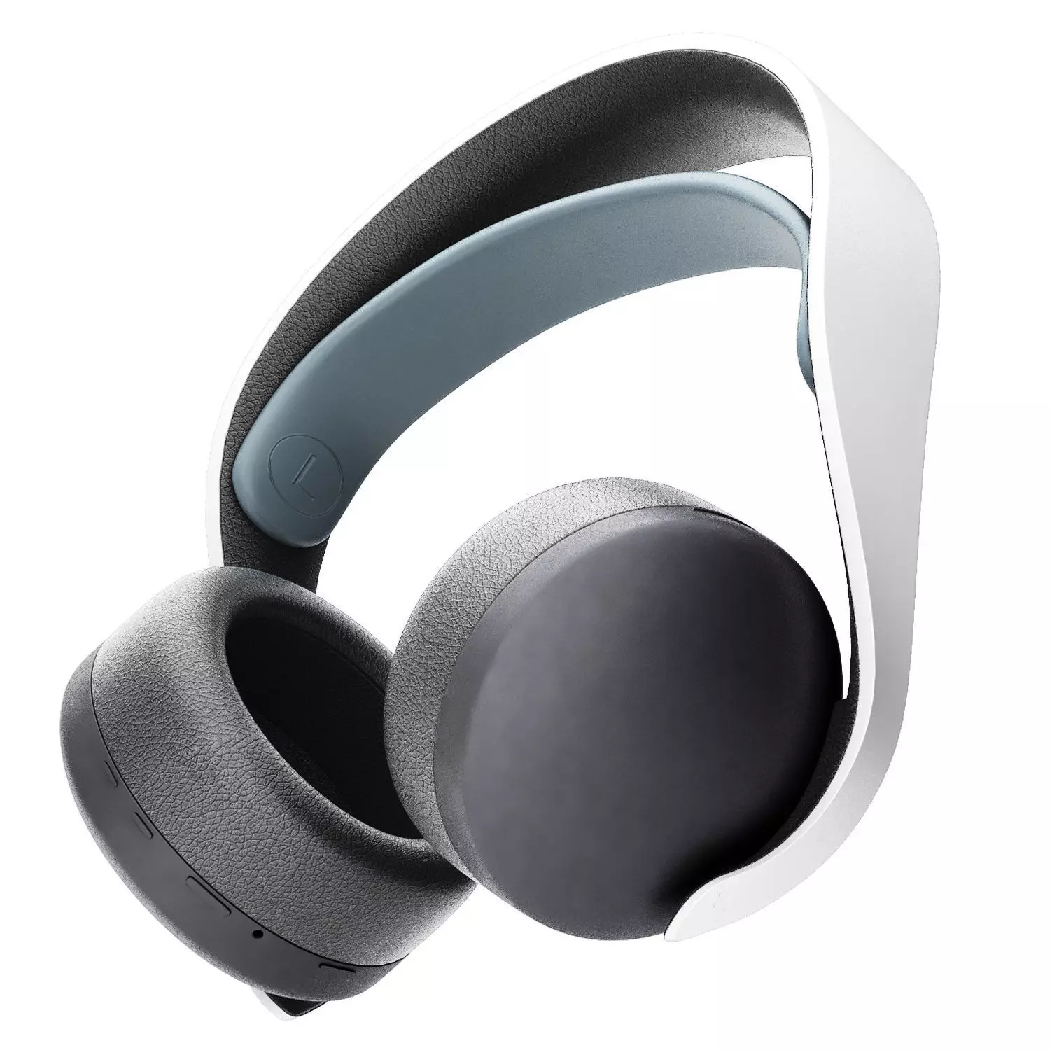 sony playstation 5 slim with headphone and controller 3D model_3