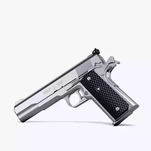 AMT Hardballer Low-poly 3D model