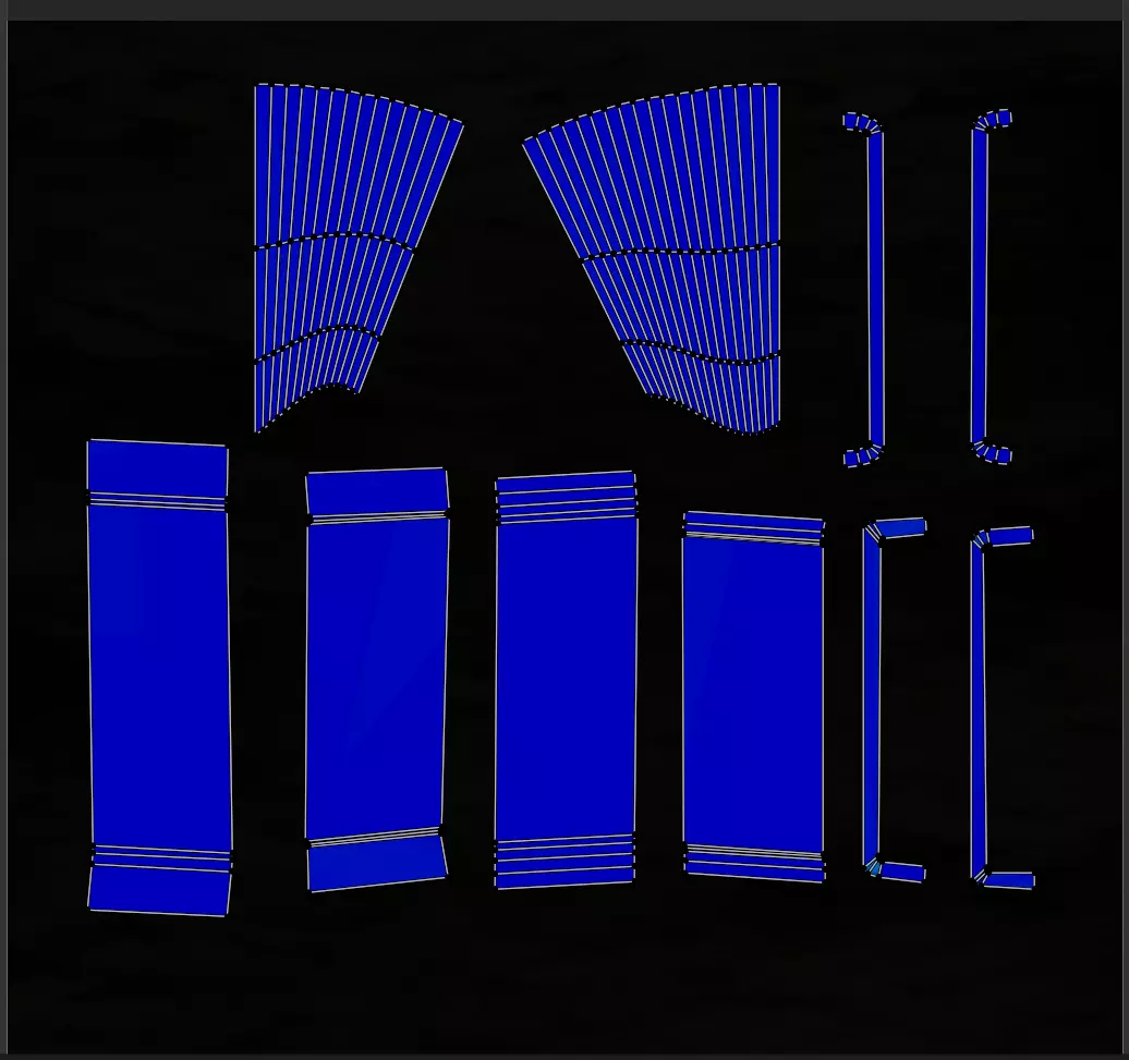 Battery Weed Eater Low-poly 3D model_7