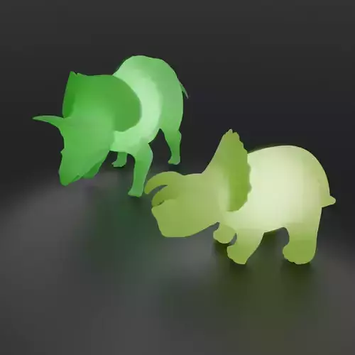 Triceratops Indirect Lighting