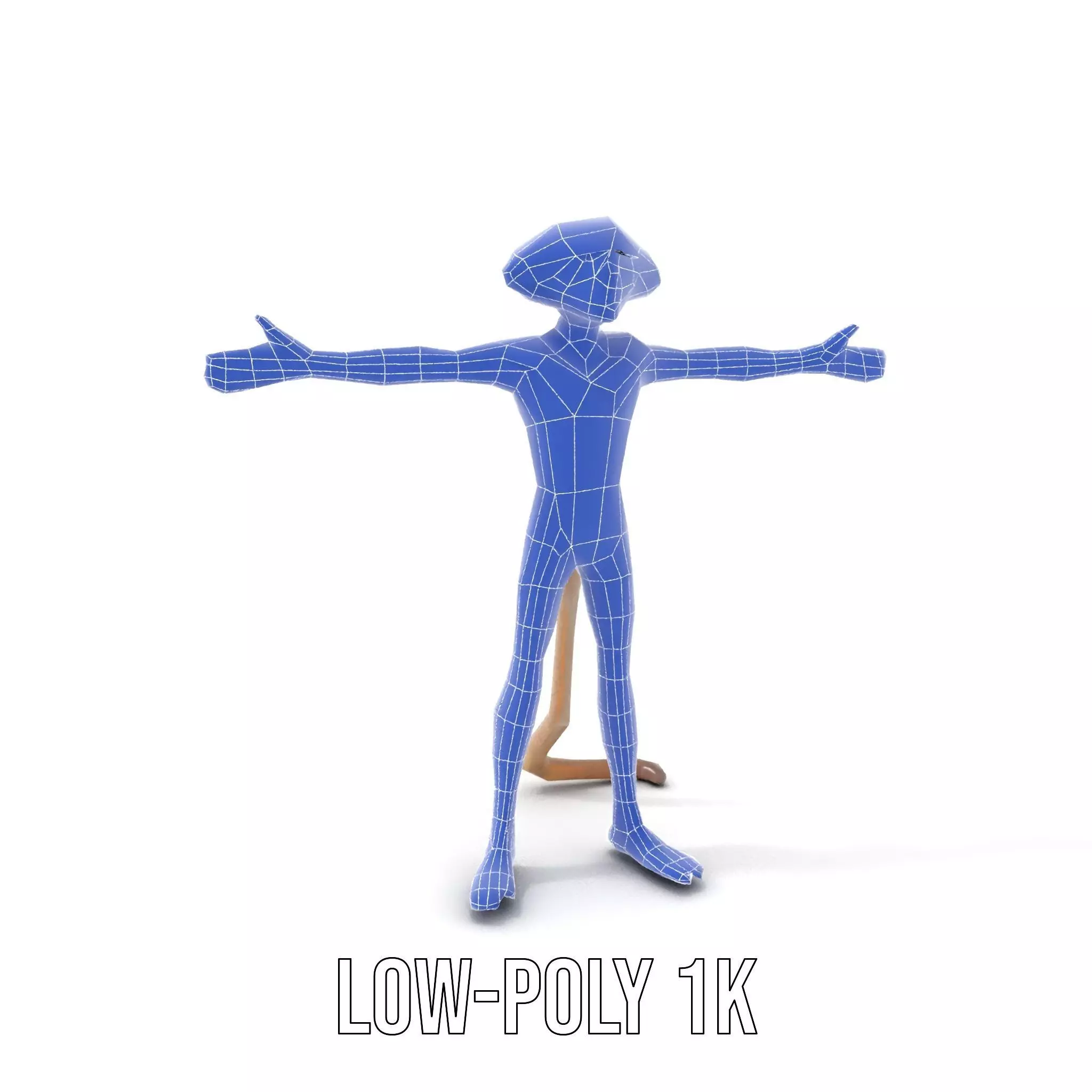 Alien Creature Textured model pack Low-poly 3D model_11