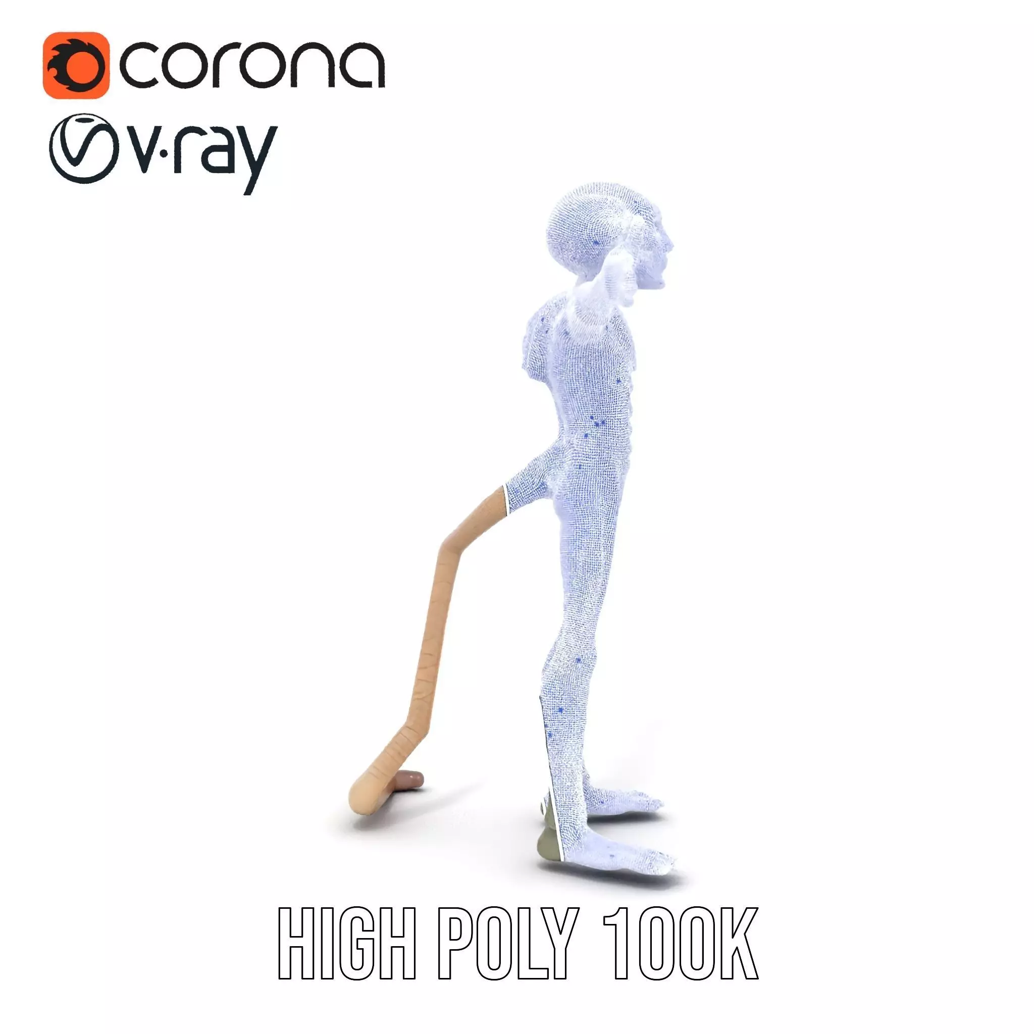 Alien Creature Textured model pack Low-poly 3D model_32