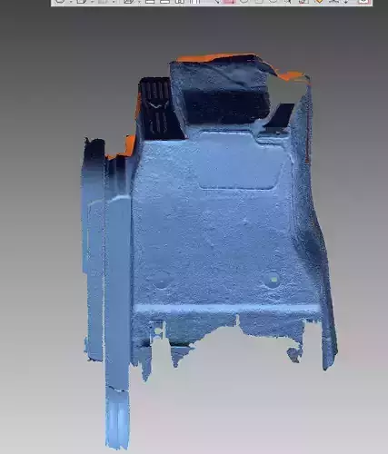 V1nFast Lux a Car Floor Scan STL Full Interior Set 1 to 1 Scale