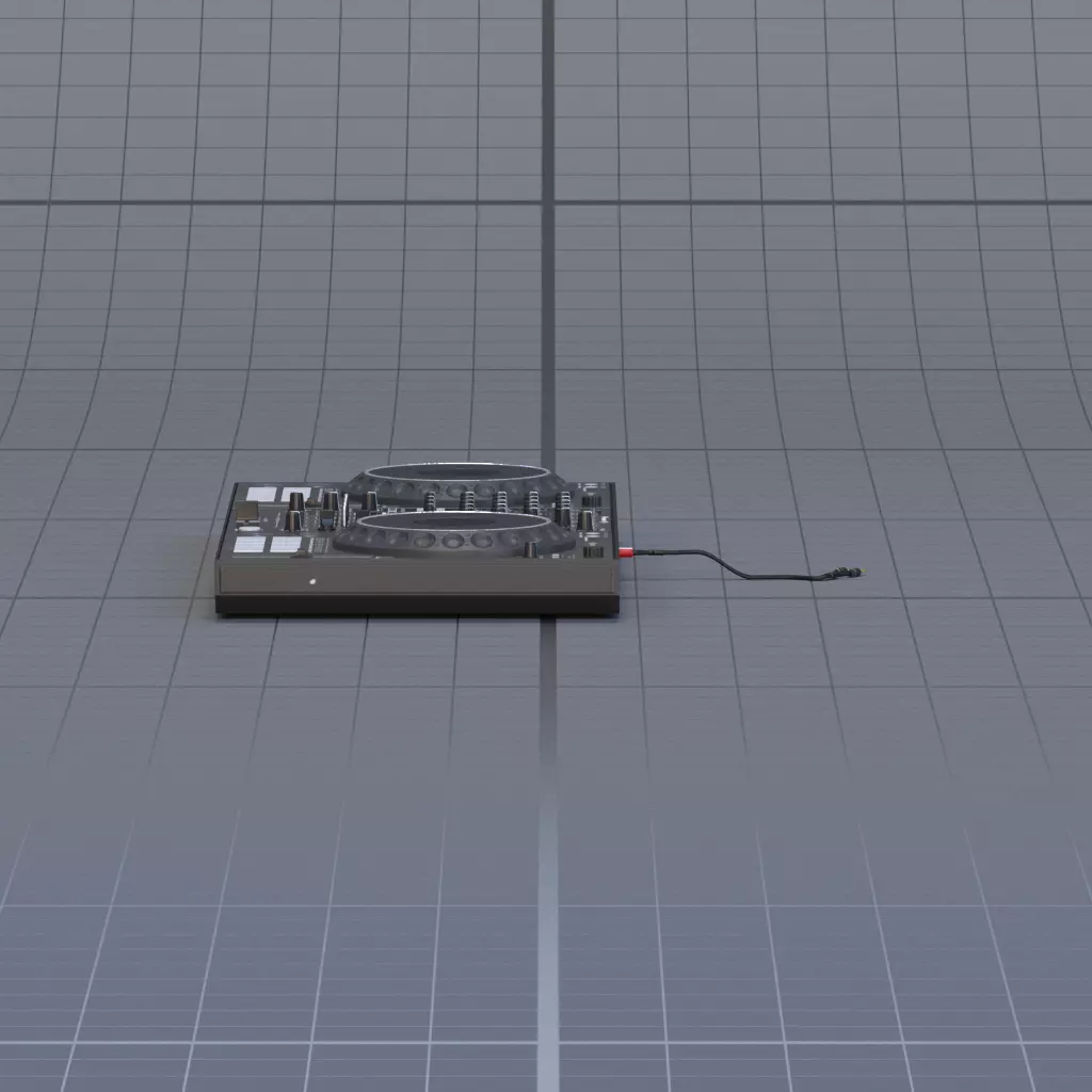 sound console 3D model_7