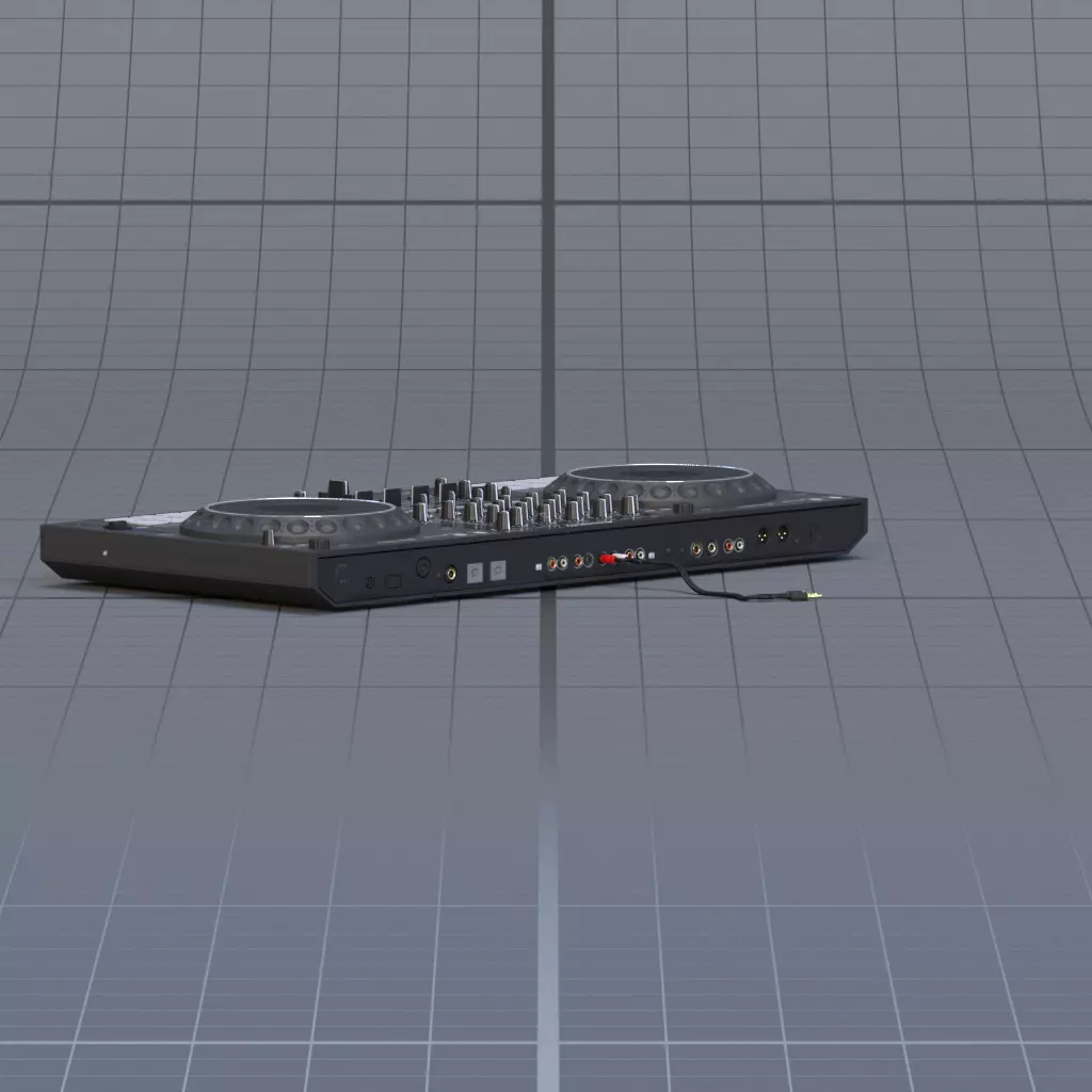 sound console 3D model_6