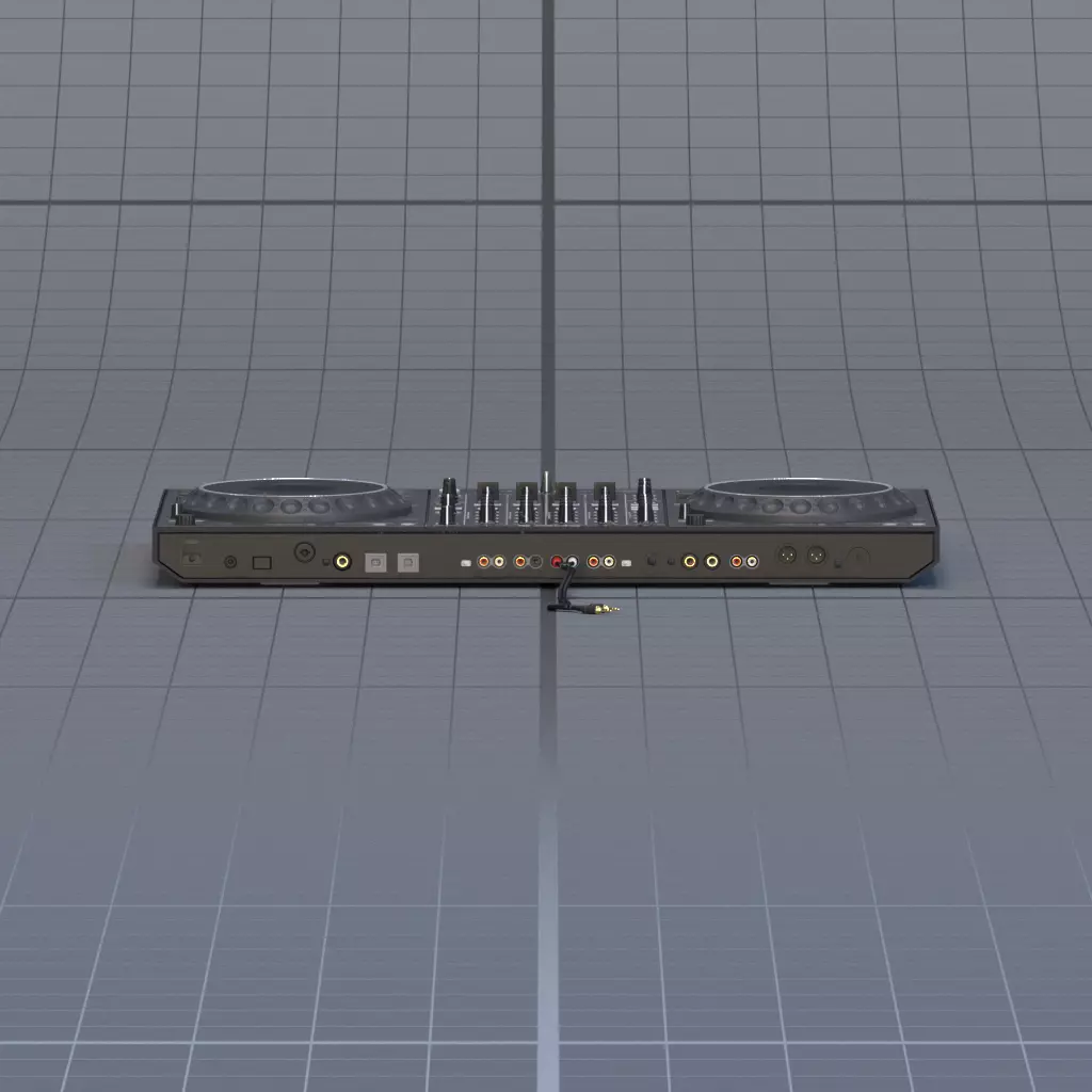 sound console 3D model_5