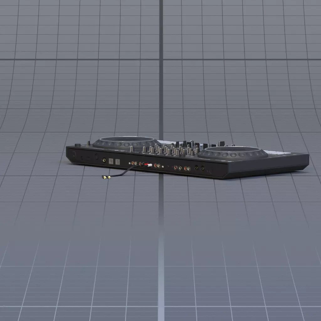 sound console 3D model_4