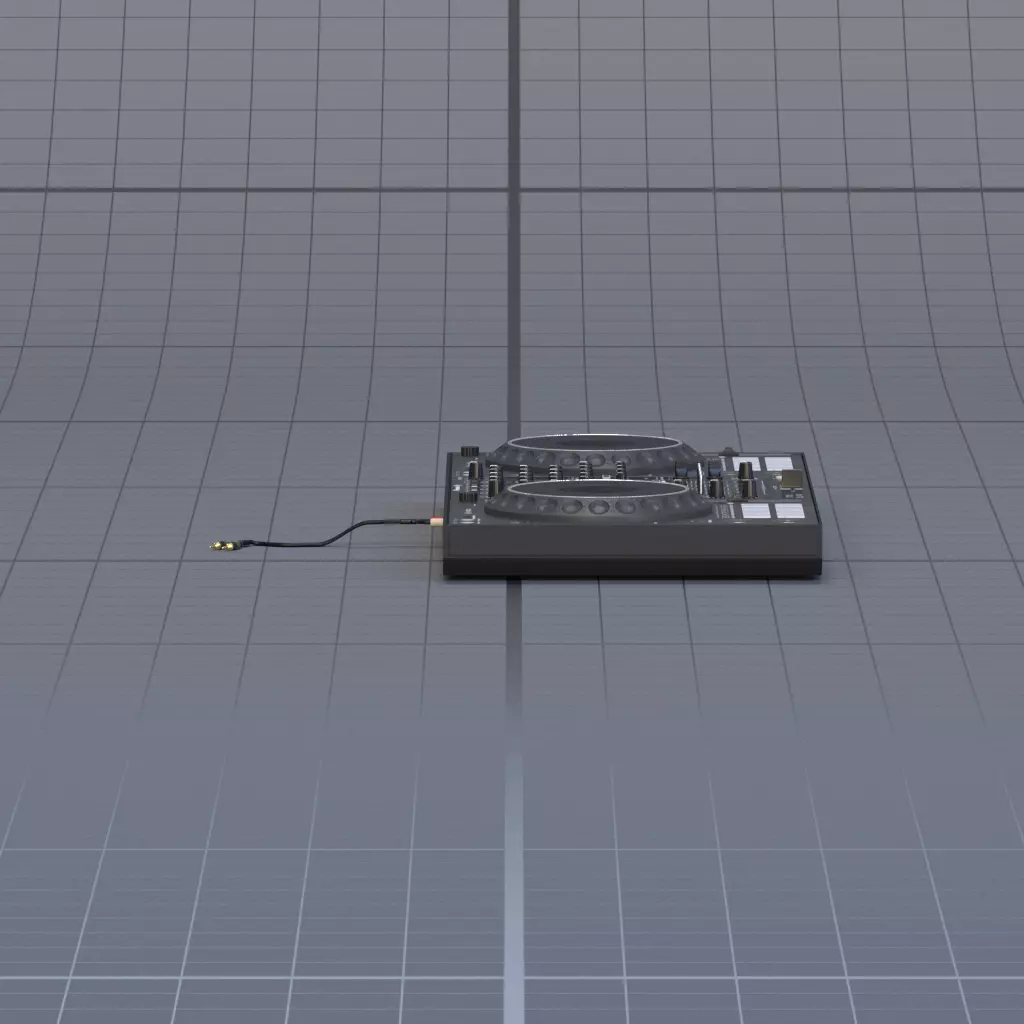 sound console 3D model_3