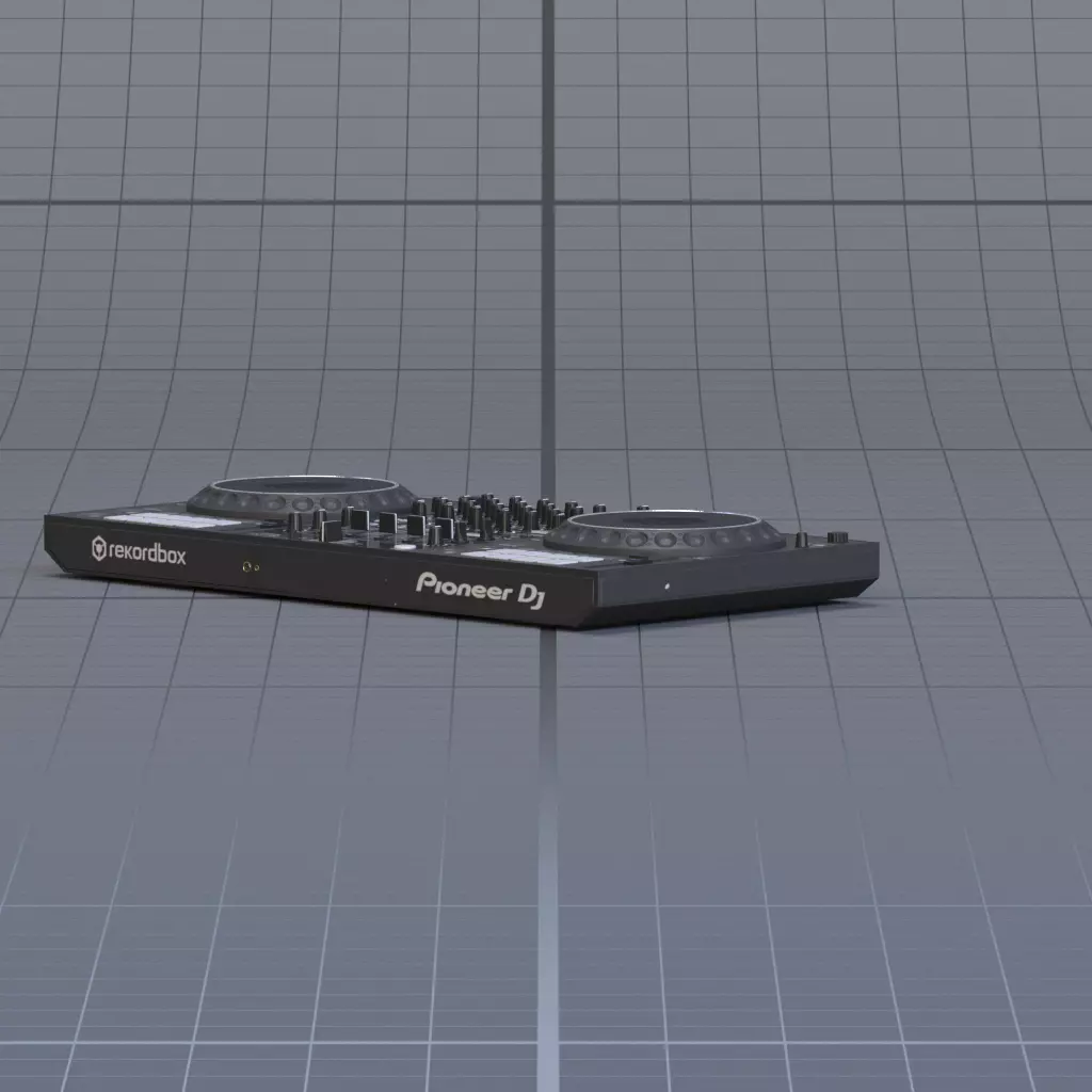 sound console 3D model_8