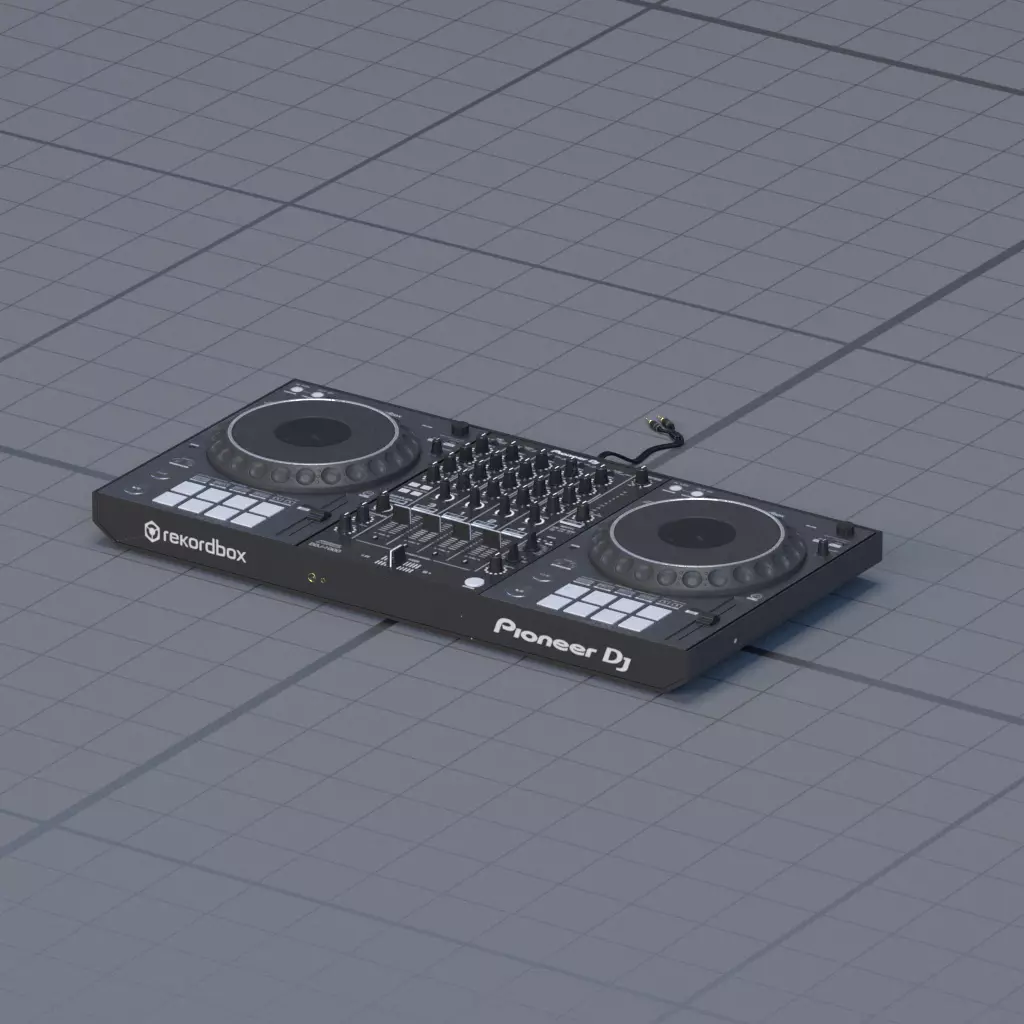sound console 3D model_0