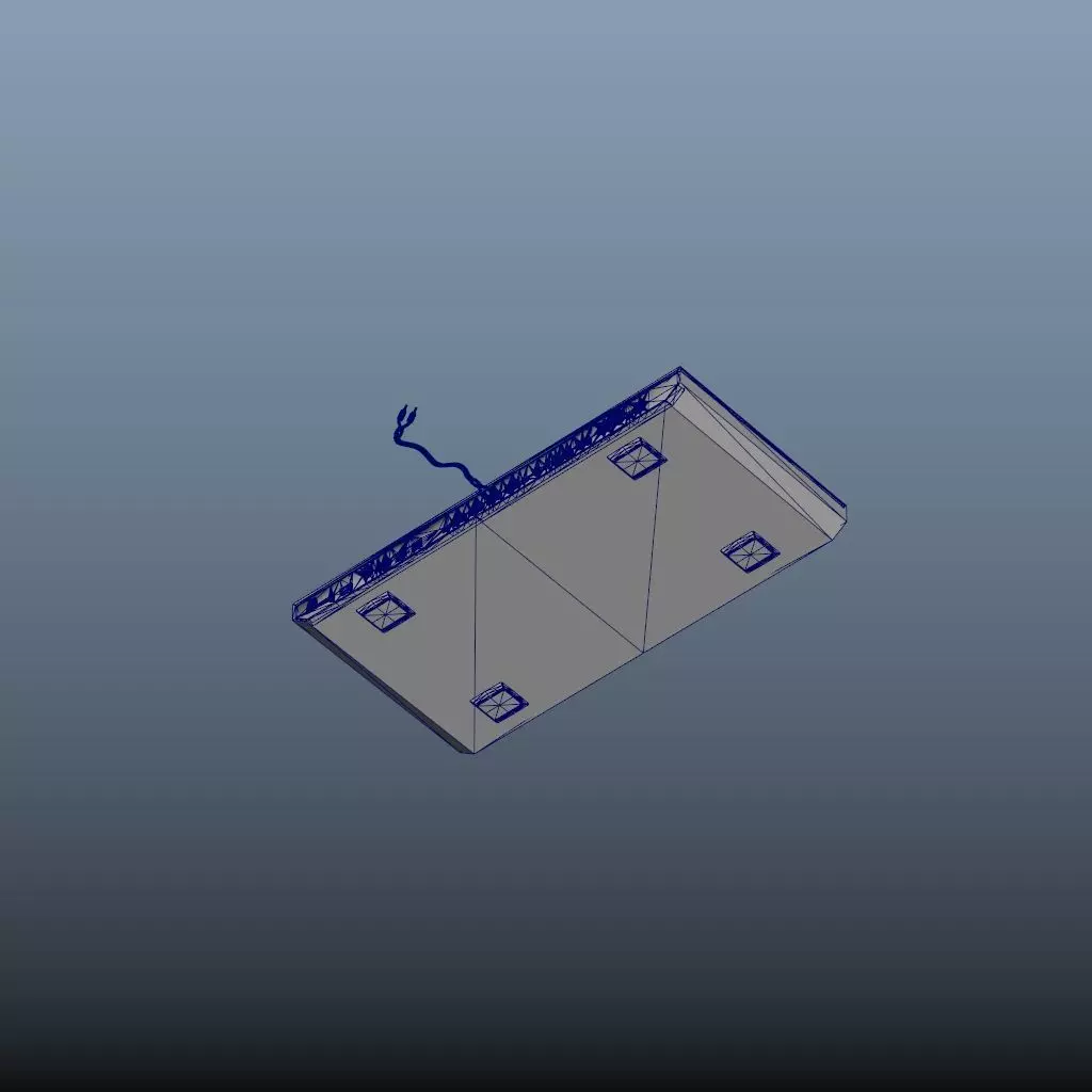 sound console 3D model_19