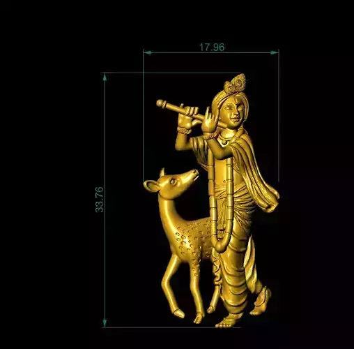 lord Krishna idol