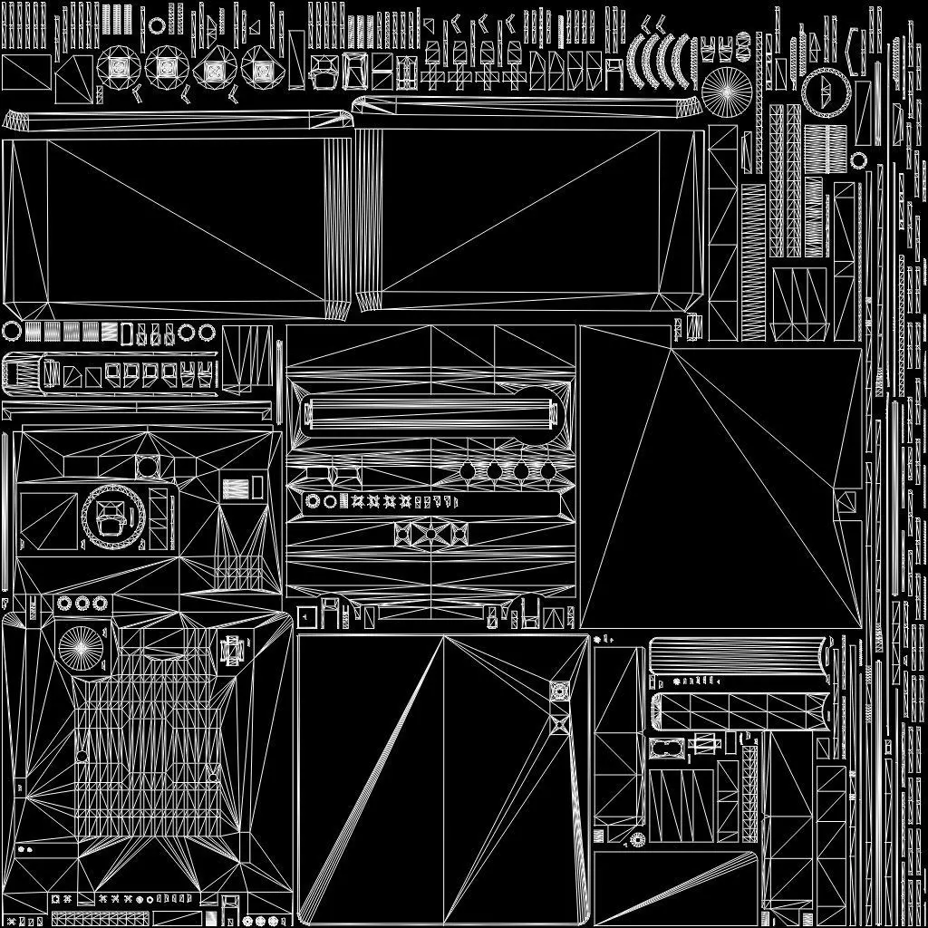 Disc player 3D model_12
