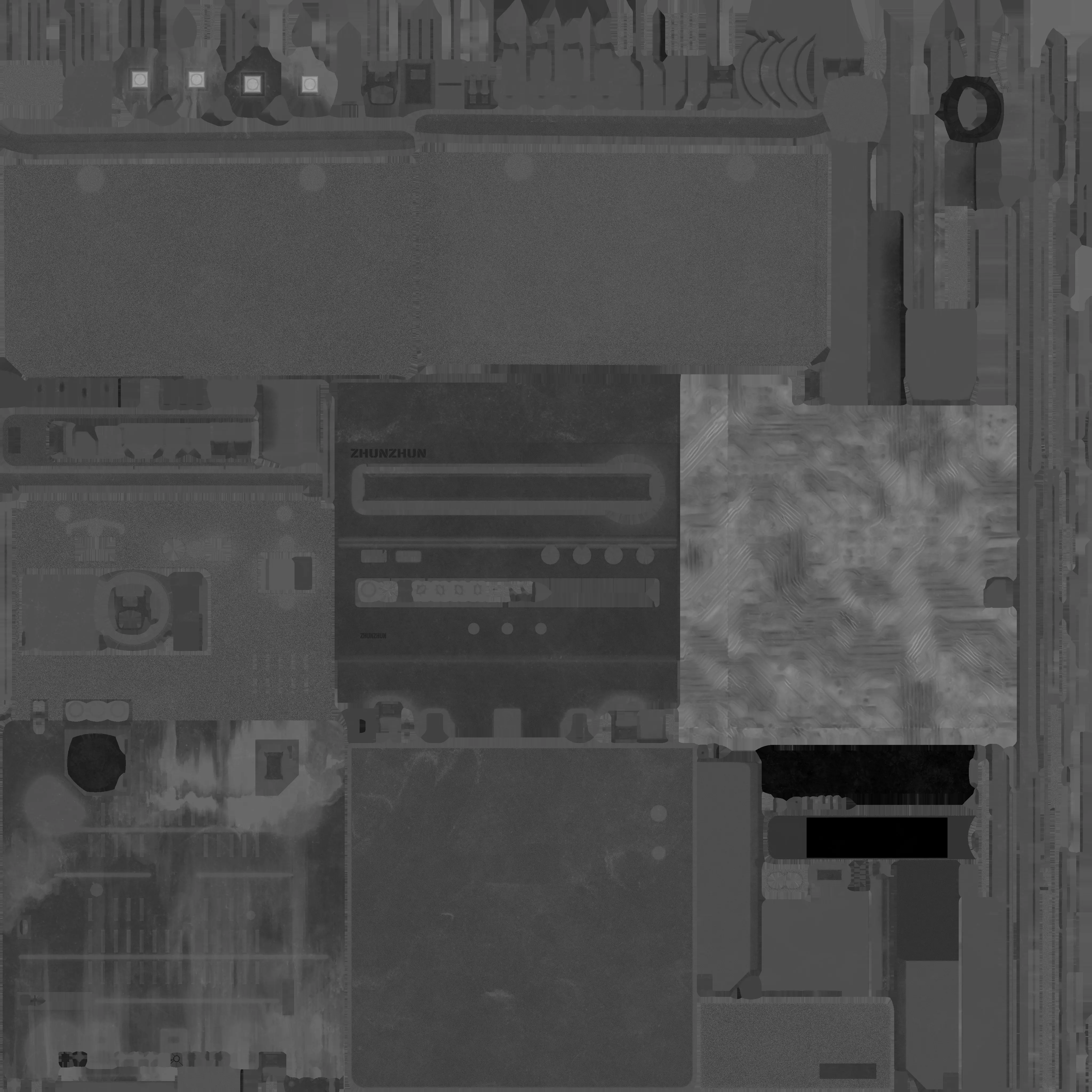 Disc player 3D model_16