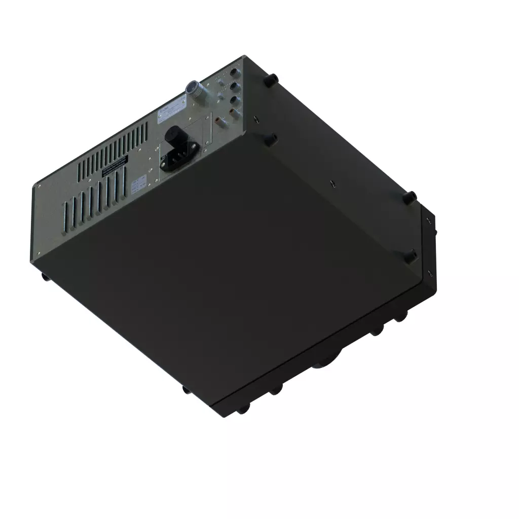 radio playback device Low-poly 3D model_9